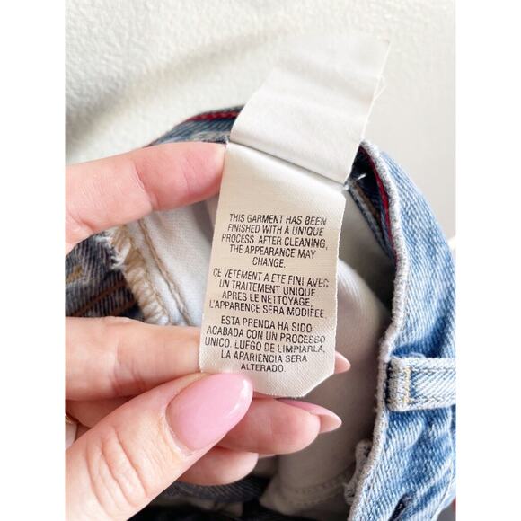 Tommy Hilfiger Vintage Boyfriend Jeans Light Wash Size 6 - Picture 4 of 15